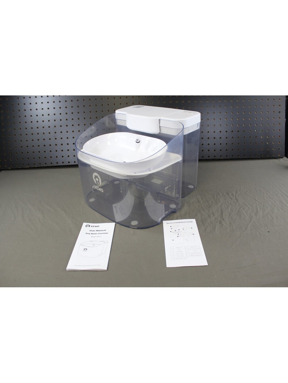 VEWO W16-L Large Dog Water Fountain - 11L / 2.9 Gallon